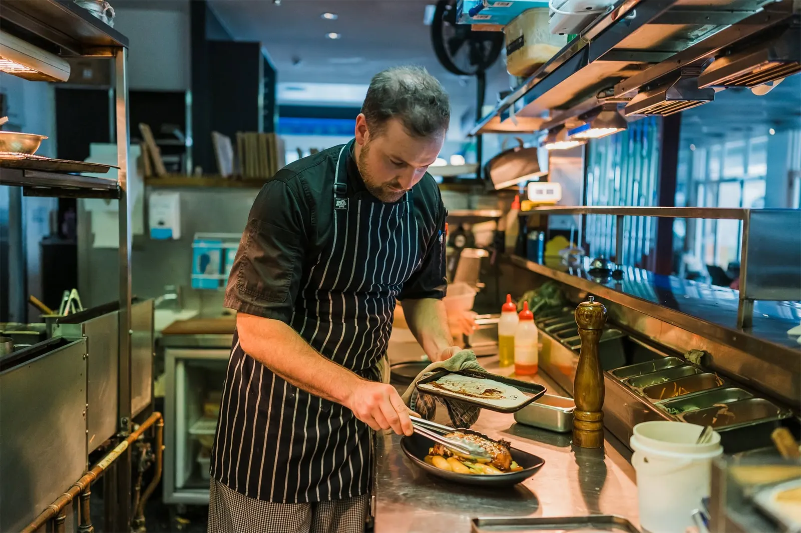 Kristian head chef mudbar