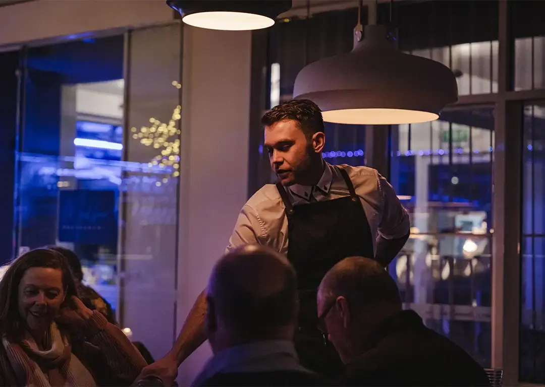 waiter-serving
